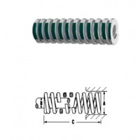 圆形绿色弹簧尺寸0.375X1.0-9-0604-119